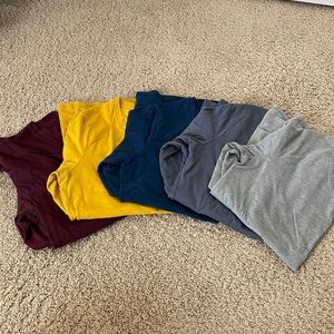 No Boundaries Long-Sleeve Shirts Set of 5